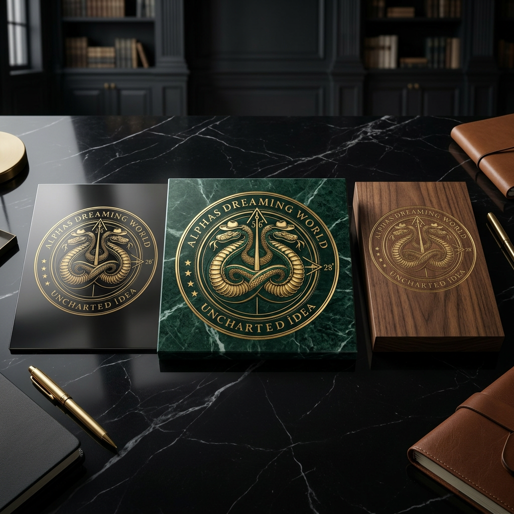 Alphas Dreaming World Logo Tasarımı